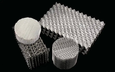 Analysis of the reasons for the high mass transfer efficiency of structured pack